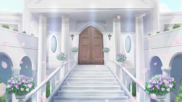 結婚式 ウエディング のフレーム枠イラスト無料フリー素材Good