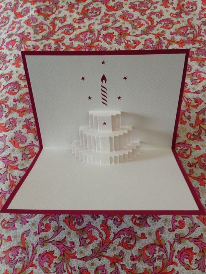 母の日 手作りカード 作り方 簡単な飛び出すポップアップカーネーションカード◇誕生日やお祝いに♪感謝を伝えよう☆彡海外Tips☆DIYエコスローライフ