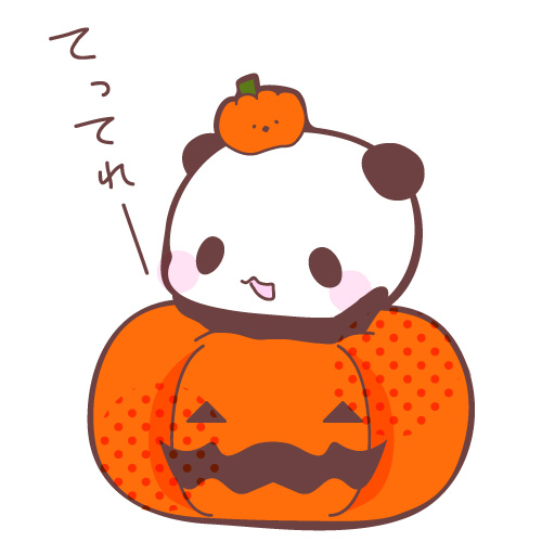 ハロウィン\ハロウィン かぼちゃHappy-Halloween ビーグル 犬 のかわいい動物無料イラスト80106素材Good