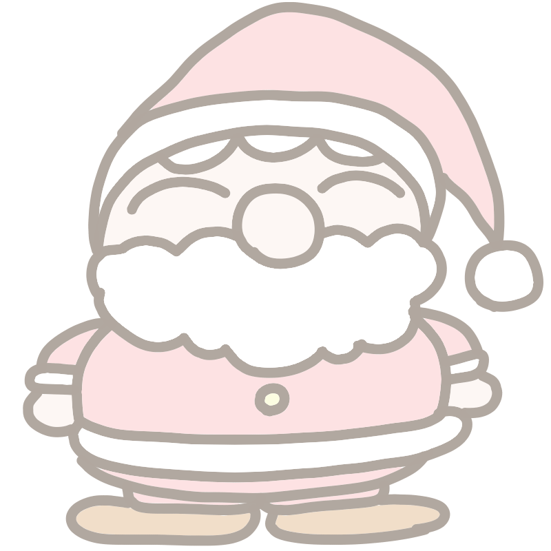 無料イラストかわいいサンタクロースパブリックドメインQ：著作権フリー画像素材集