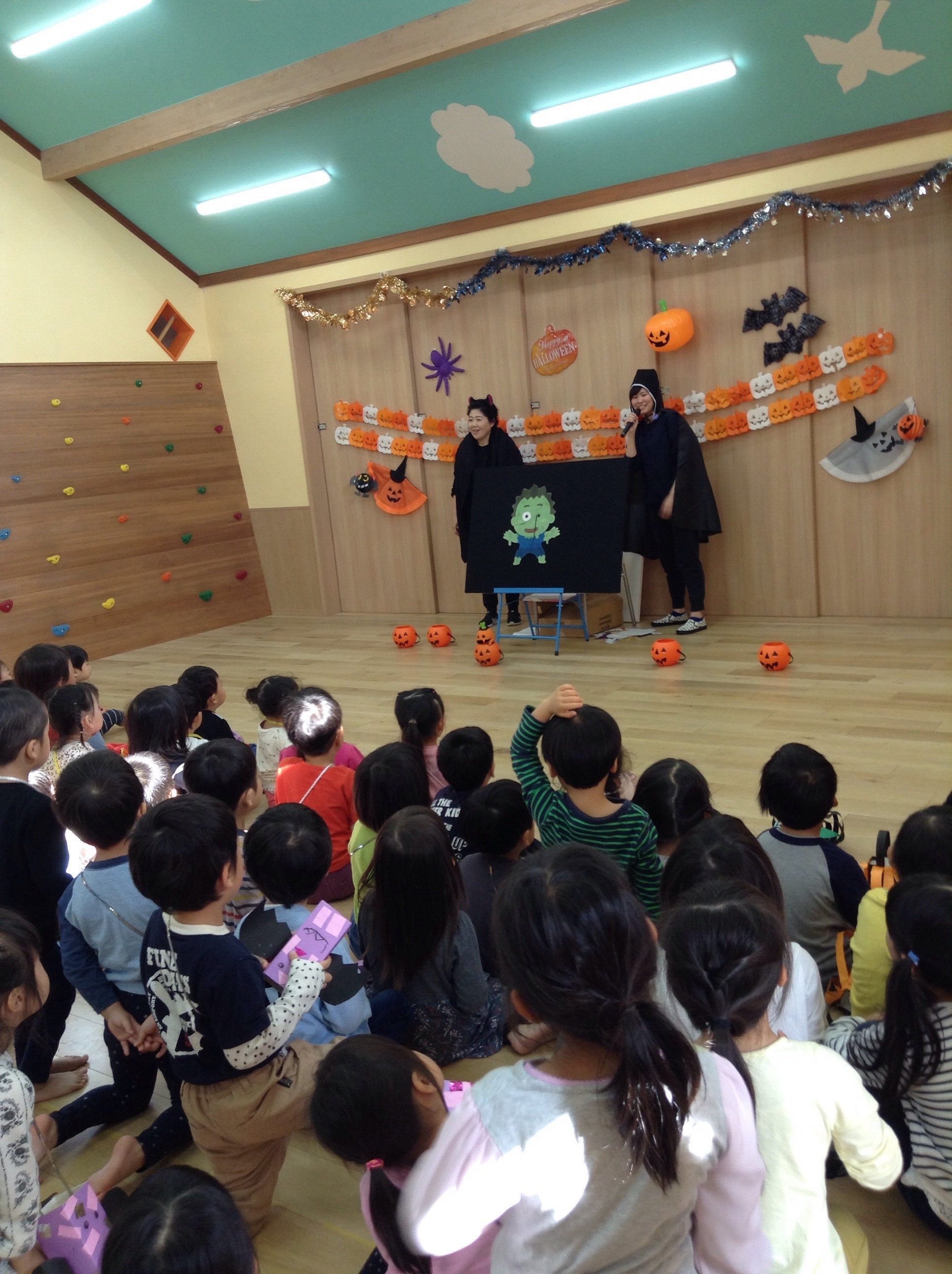 トリックorトリート ハロウィンです❤ : 小さき花幼稚園のブログ