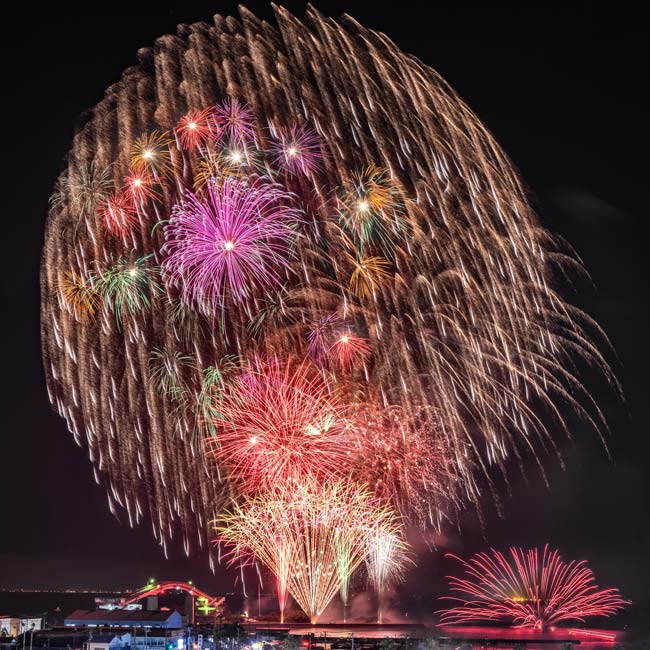 花火のストーリーおしゃれTikTok