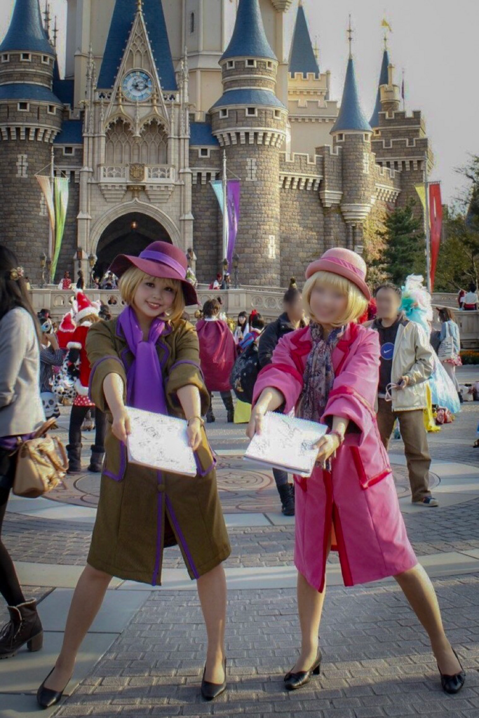 ディズニーランドのハロウィーン。 みんな仮装のレベルが高すぎる