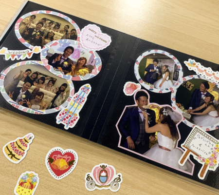 ダイソーリメイク アルバム メッセージカード作成 結婚祝い 10分でできる などのインテリア実例 - 2020-10-12 21:39:16RoomClip ルームクリップ