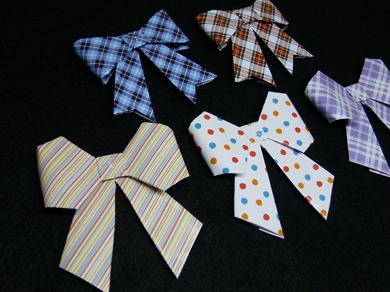 折り紙でラッピングリボン手作りなら、思いのママ