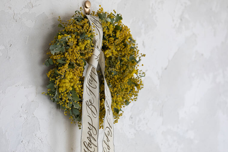 リボンリースの作り方がズムサタで紹介され話題に！簡単に作れるキット・通信講座も大人気めぐーるギフト