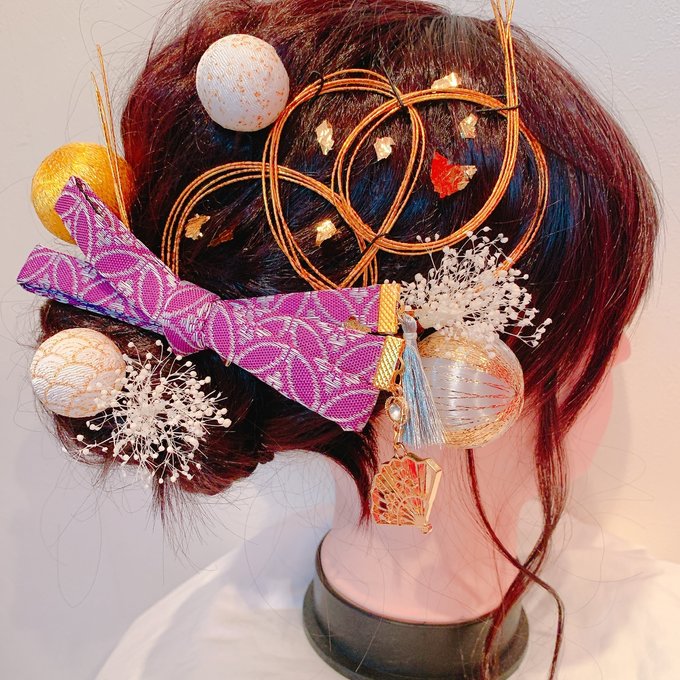 髪飾り 浴衣に！夏祭りに