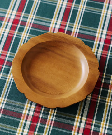 スリーコインズ 星型リング付きテーブルナプキン クリスマス ディナー パーティ用品 THREEPYのピンク×