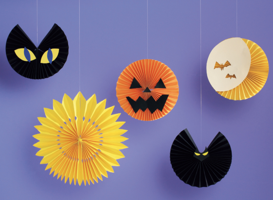 ハロウィン飾りを簡単工作♪100均 色画用紙や折り紙で作る 5選リビング埼玉Web