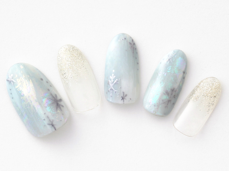 ホワイトクリスマスネイル♡Knailのブログ