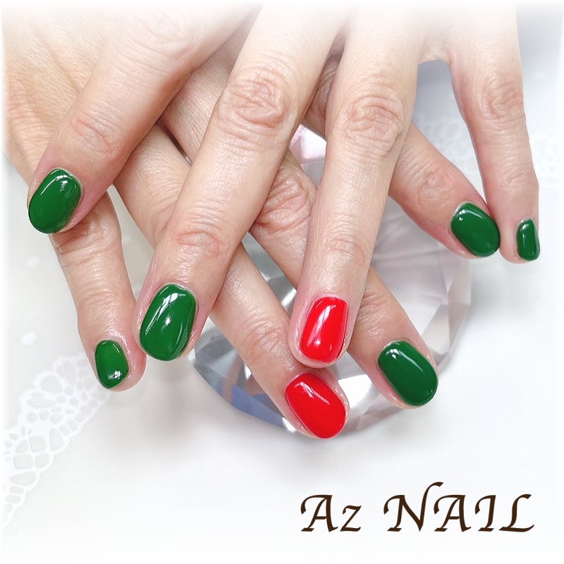 シンプルワンカラークリスマスネイル ブラウンネイルチップ つけ爪CHELSEA-nail 通販 14947993Creema クリーマ