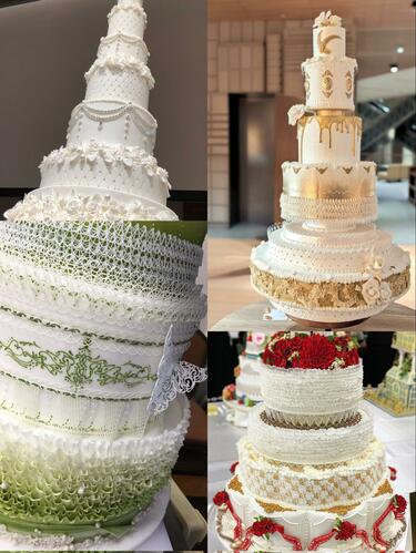 リボンの練習とチョコアートの楽しみ