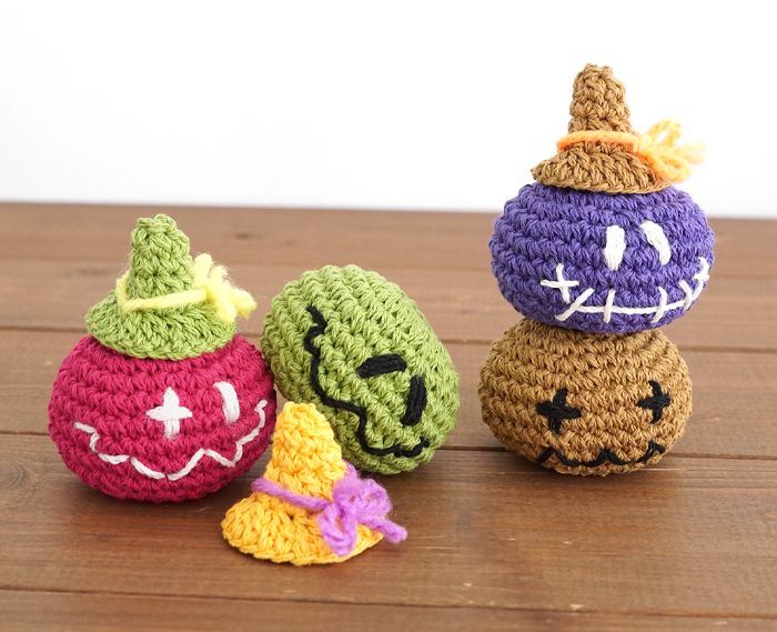 手作り初心者向け！簡単ハロウィン飾りのアイデア集！〜かぼちゃの飾り・あみぐるみ〜クロバー株式会社