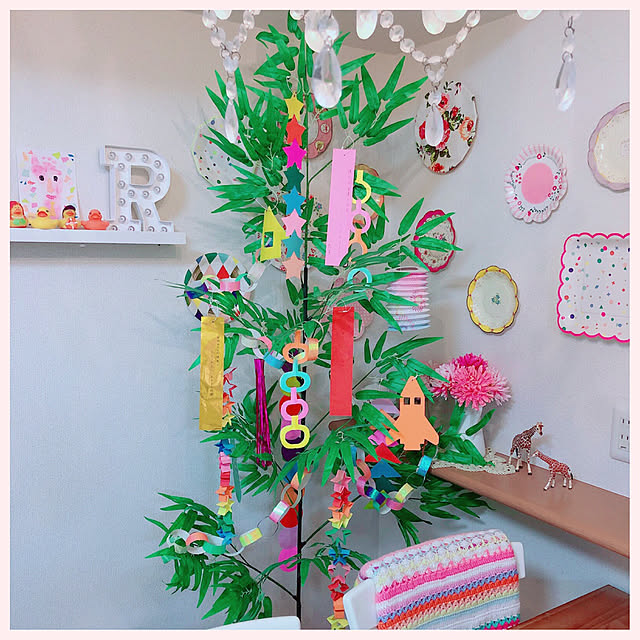 Amazon.co.jp: 日本製 木製 七夕 飾り コンパクト おしゃれ 笹 季節 小物 装飾 短冊 セット 七夕飾り 笹飾り 室内 置物インテリア インスタ映え ネコポス可 wtb : おもちゃ