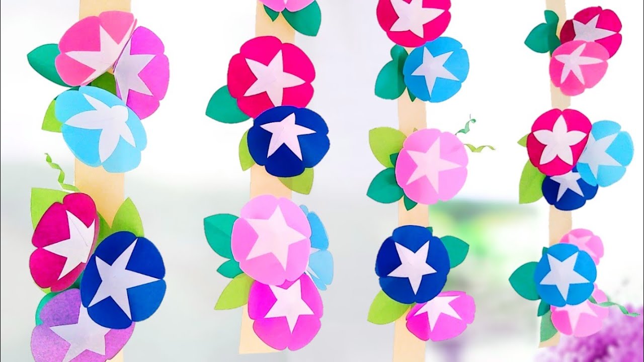 夏の壁面飾り 手作りTikTok