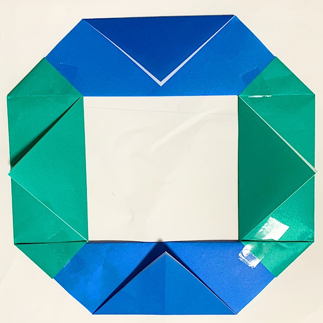 壁面飾り 折り紙リース 七月 八月 七夕リース 織姫＆彦星の通販 by ココ's shopラクマ