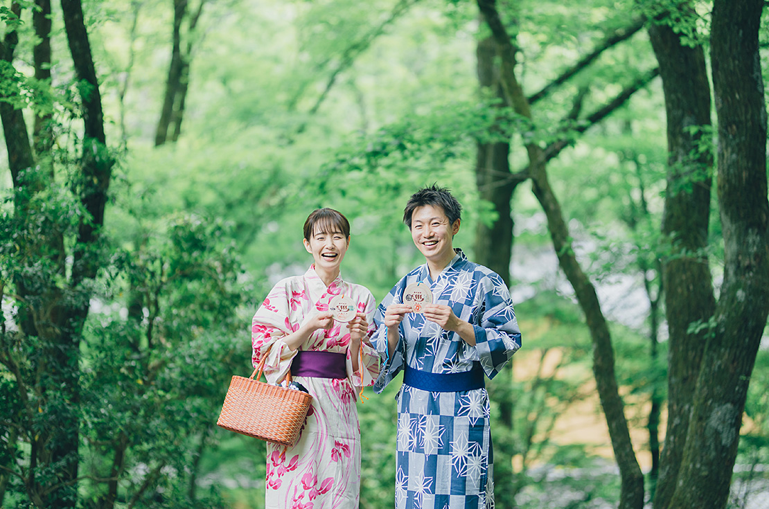 黒川温泉、浴衣での温泉街の散策と露天風呂・グルメがセットになった”黒川 ユカタキドリ”開始 - 観光経済新聞