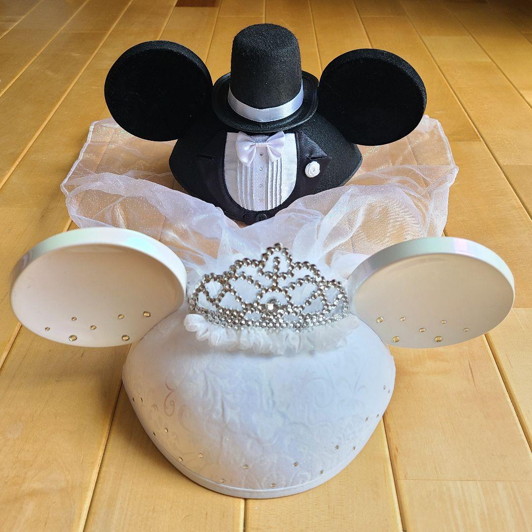 ディズニーワールド ウェディングイヤーハット