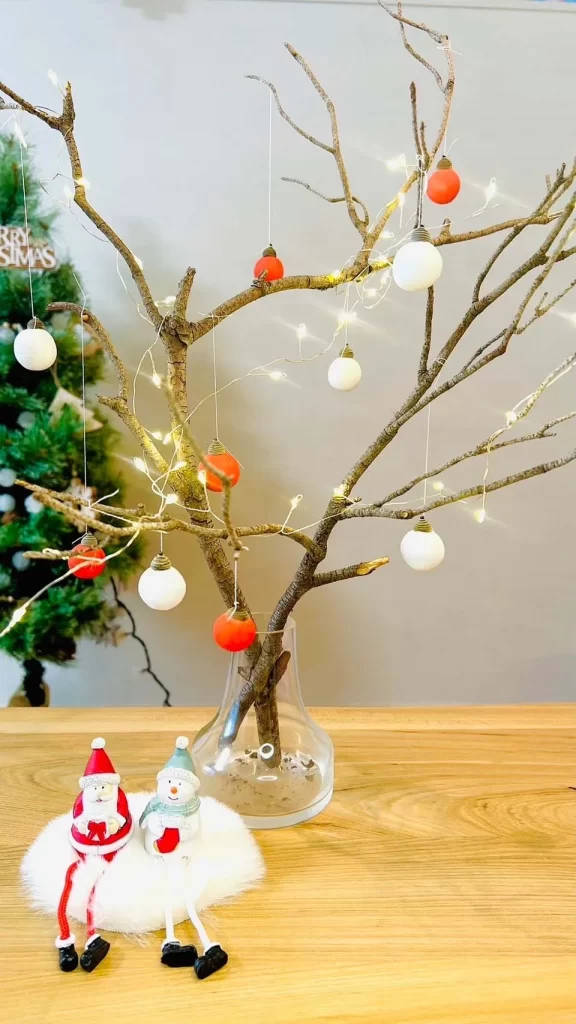 簡単 雪だるま⛄️クリスマスリースの作り方🎅 全部100均🌲 ボンド不要！DIY How to make a Christmas wreath.snowman