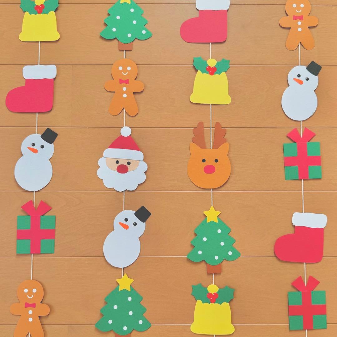 クリスマス会の楽しいイベント！ブランコサンタさんの保育製作