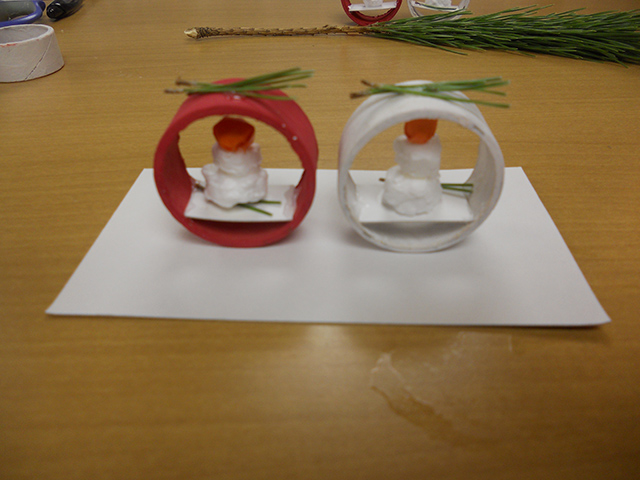 みんなの家大宮三橋 4階のお正月飾り作り～♪スタッフブログＡＬＳＯＫ介護株式会社