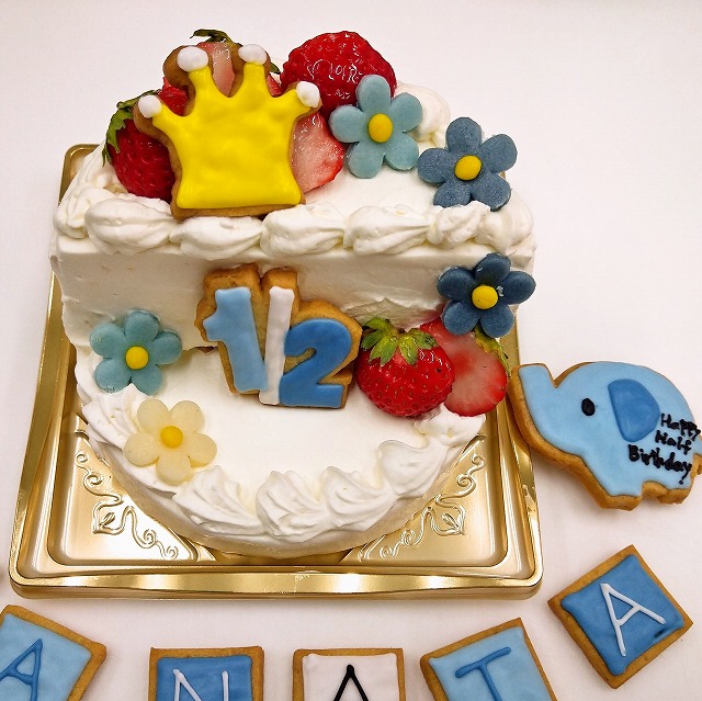 ハーフバースデーケーキ by yakko616クックパッド簡単おいしいみんなのレシピが392万品