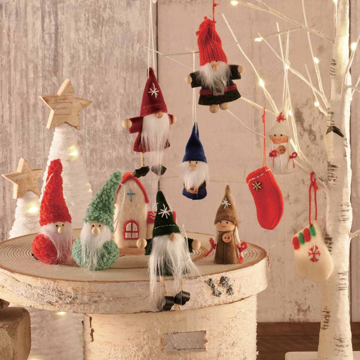 オーナメント とんでるサンタ木のおもちゃ専門店 おもちゃ箱 イカロス 公式オンラインショップ