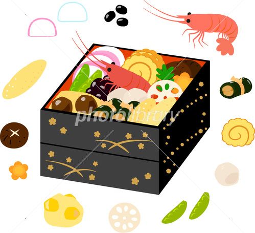 おせち料理、重箱 - フォトライブラリ