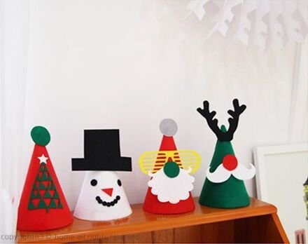 サンタさんの三角帽子作り！ ～くぬぎ組～
