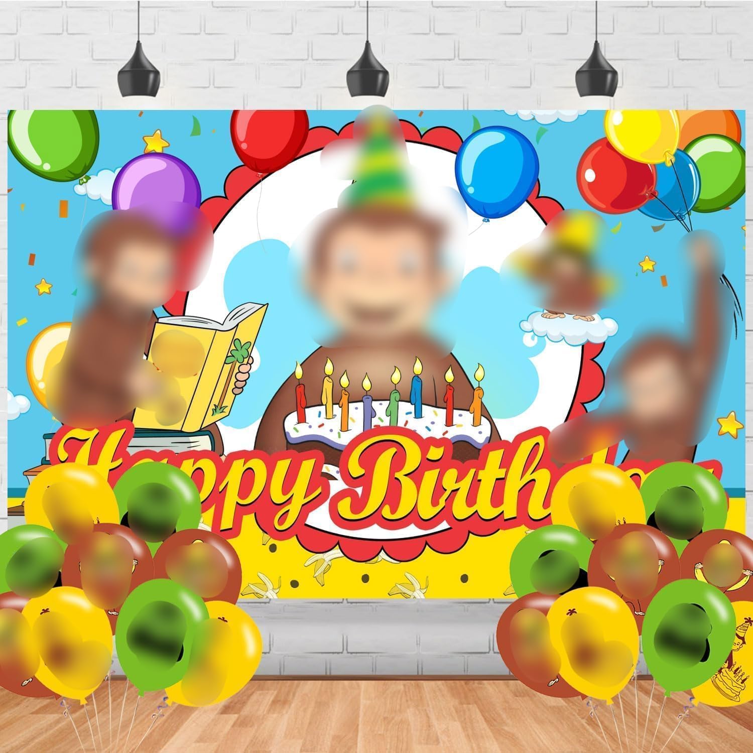 おさるのジョージ バースデープレートTikTok