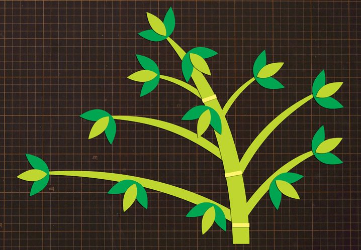 保育壁面 7月たなばたさま