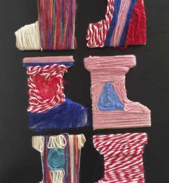 フェルトでくつした クリスマス用くつしたキット５００円以下の工作, 作って飾れる工作イベント工作キットの「たのつく」