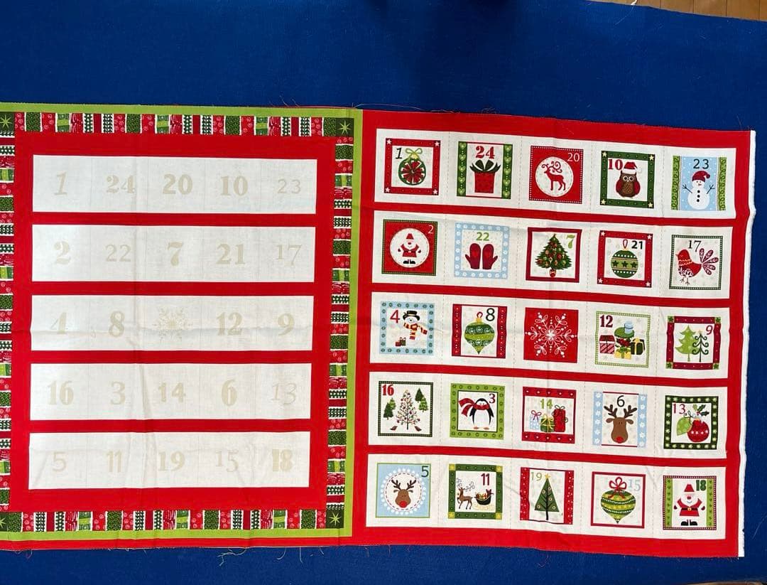 アドベントカレンダーの作り方 引出しタイプ