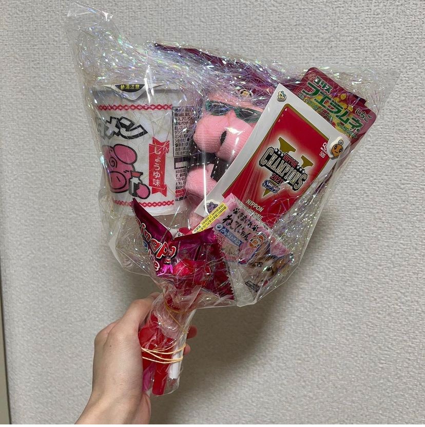 キャンディーブーケの作り方、おいしいお菓子の花束レシピお菓子・パン材料・ラッピングの通販 cotta＊コッタ