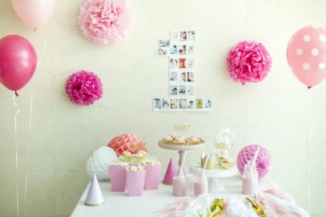 1歳誕生日 100均アイテムで飾り付け！我が家のバースデー写真 ダイソー＆セリアゆきもちブログ