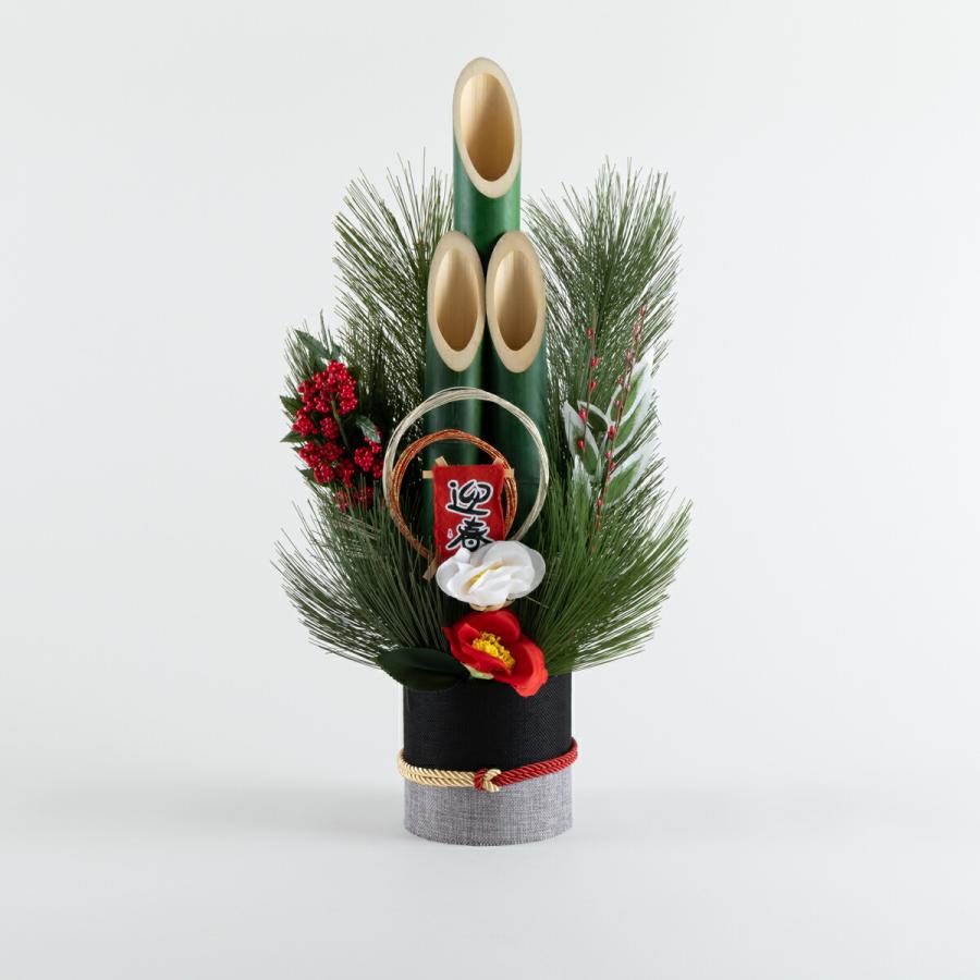 12 1限定☆エントリーで最大P41.5倍 正月飾り 門松 2024 お正月 スタイリッシュなモダン門松～ 門松 寄せ植え 創作門松12 26～12 30の間で指定OK！ お正月 門松 玄関 おしゃれ モダン お正月飾り お年賀 お歳暮 ギフト 花 正月 正月飾り 辰年 玄関飾り迎春飾り 新年の