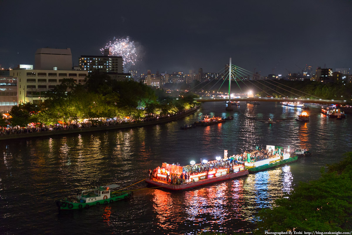天神祭の花火を見る穴場のスポットは？打ち上げの時間や最寄り駅は？ココシレル