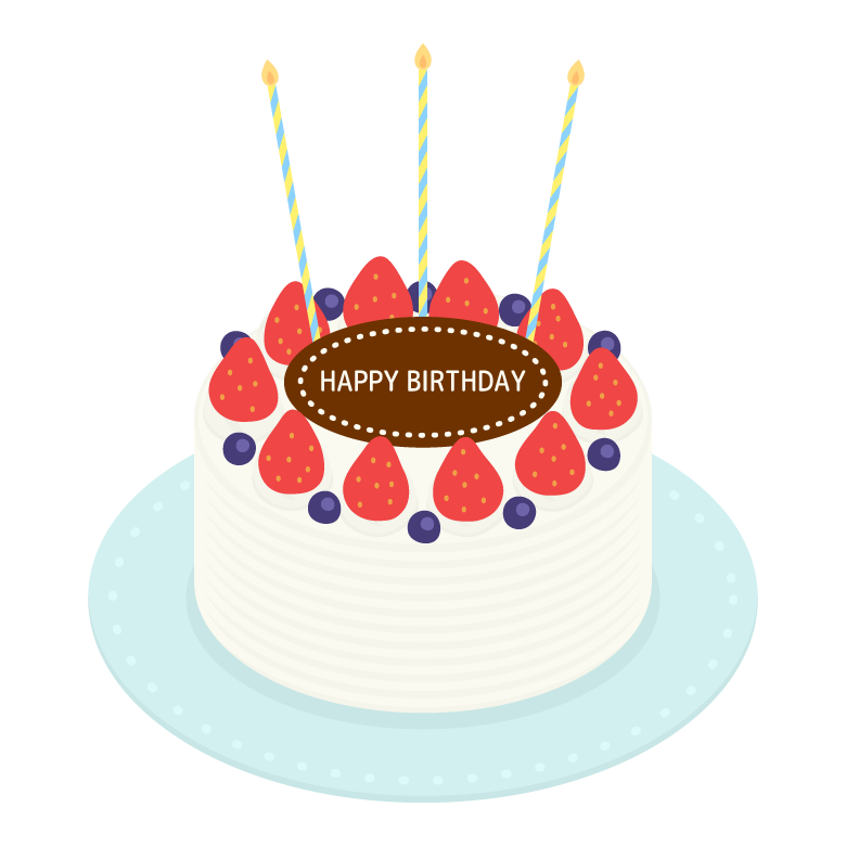 無料で使える！誕生日のフリー素材 イラスト・写真Happy Birthday Project ハピバ