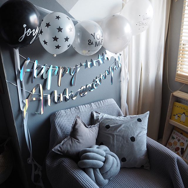 ピクミンをテーマに！8歳のお誕生日の飾り付けつづる