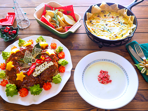 簡単豪華！クリスマスディナーの定番レシピ