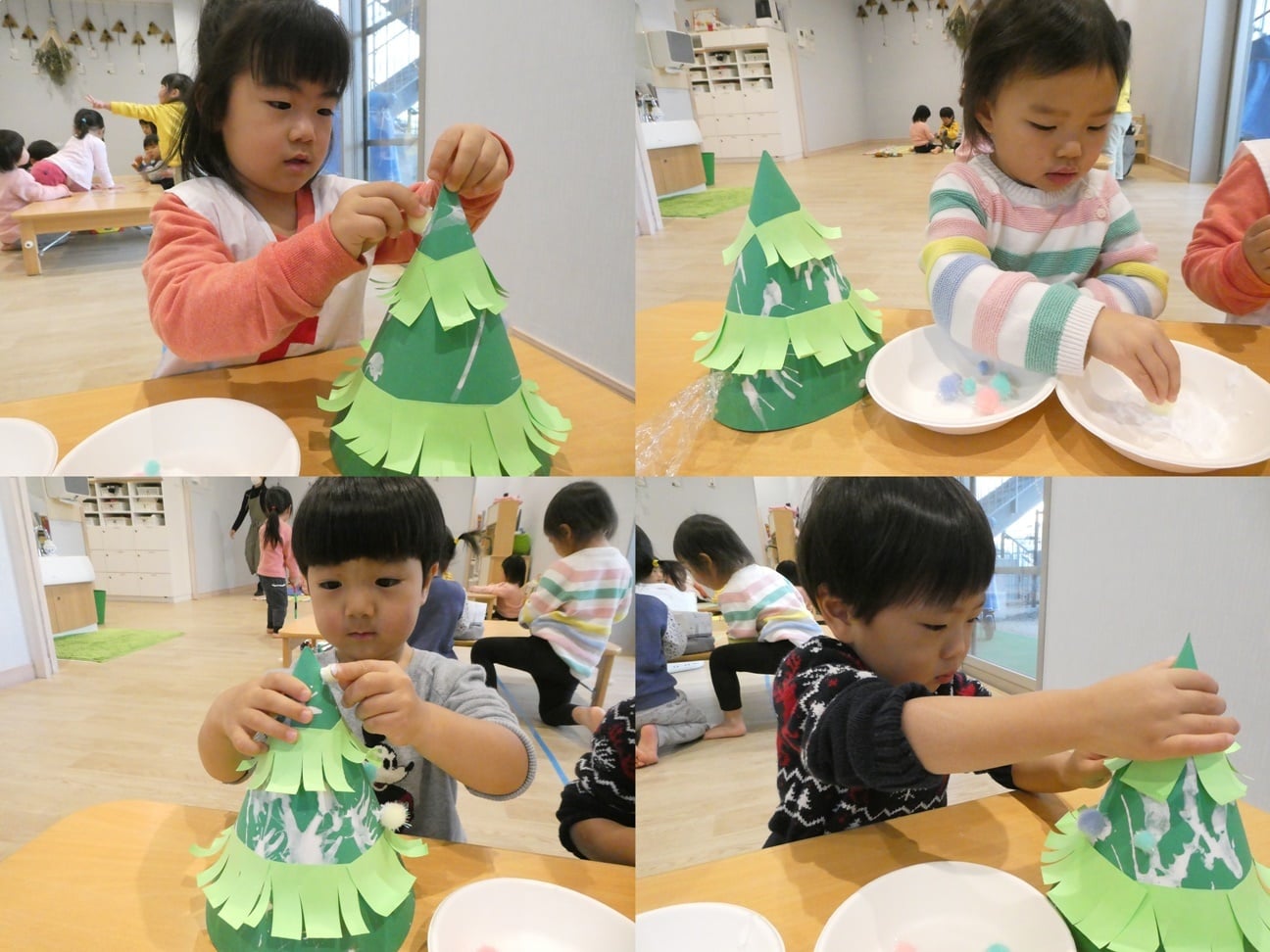 ゆきだるま帽子型紙＆作り方せいさくわぁるど