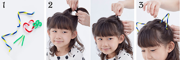 ハロウィン仮装ヘアアレンジ②～ボブ・ミディアムヘアディズニープリンセス、妖精、小悪魔ヘアアレンジキッズフォーマルウェアキャサリンコテージの総合情報サイト