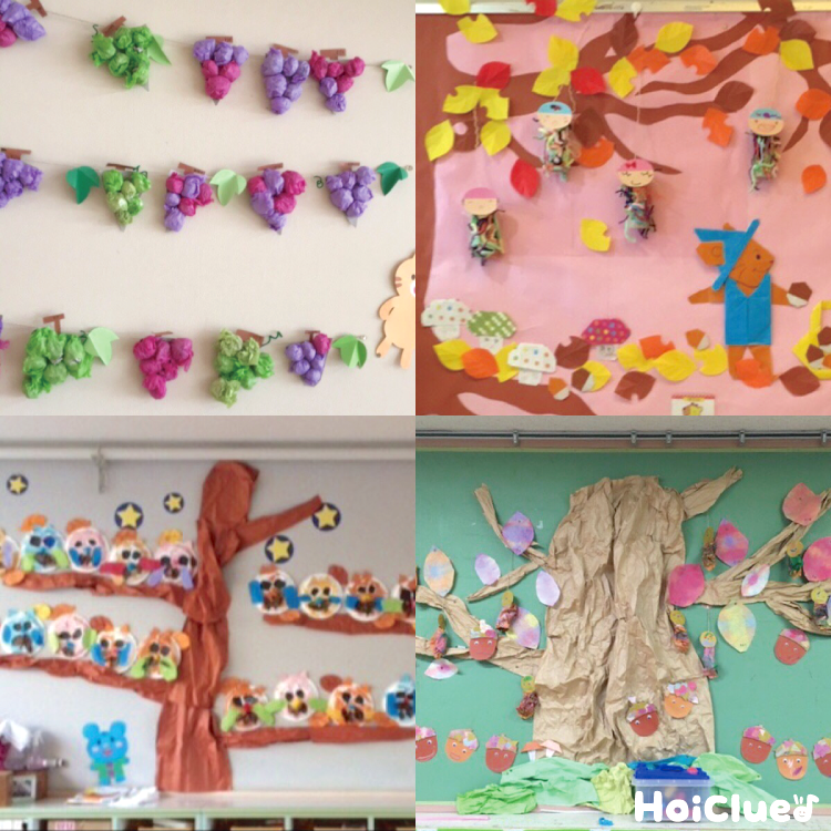 真似するだけでOK 簡単にプロっぽく絵を描く 秋 落葉樹 壁面飾りに応用Professional paintingshigeyuki.net