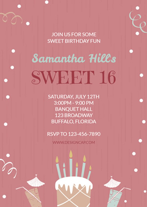 英語テーマ40歳の誕生日パーティー 招待状Zazzle.co.jp