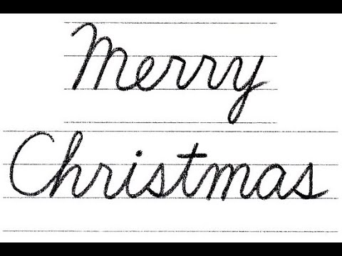 クリスマスカードのデザインに使える。オシャレな無料英語フォント50選