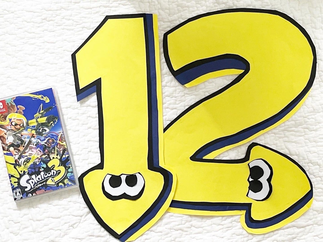 スプラトゥーン 誕生日 飾り付け パーティー 飾り 風船 バルーン ケーキトッパー ハッピーバースデーバナー : しあわせ生活館ヤフーショッピング店- 通販 - Yahoo!ショッピング