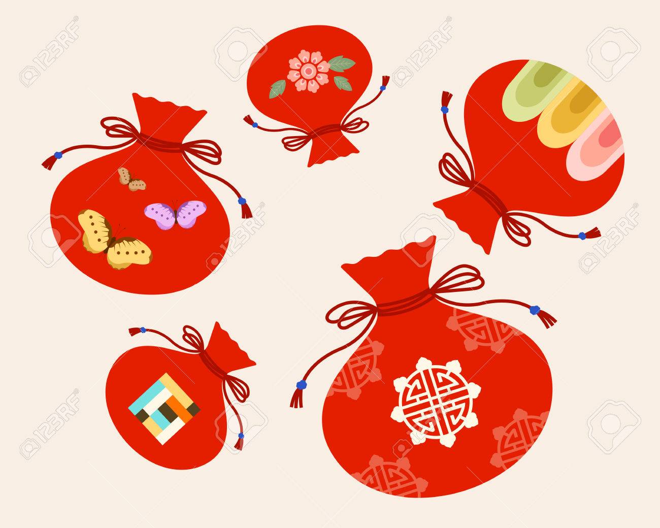 韓国の正月イラスト画像とPSDフリー素材透過の無料ダウンロード - Pngtree