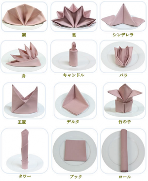 結婚式のナプキンで華やかさを演出！おしゃれな折り方やアレンジは？結婚ラジオ結婚スタイルマガジン