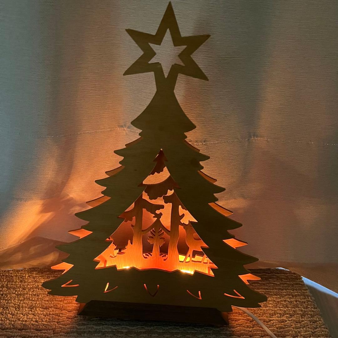 グリーンのもみの木POLKA ドイツ工芸品