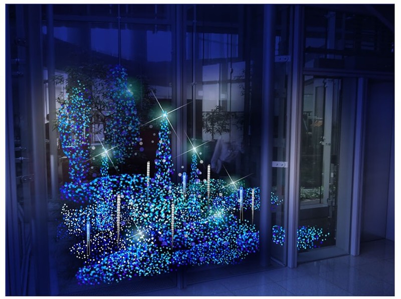 カレッタイルミネーションMinato-ku Tokyo